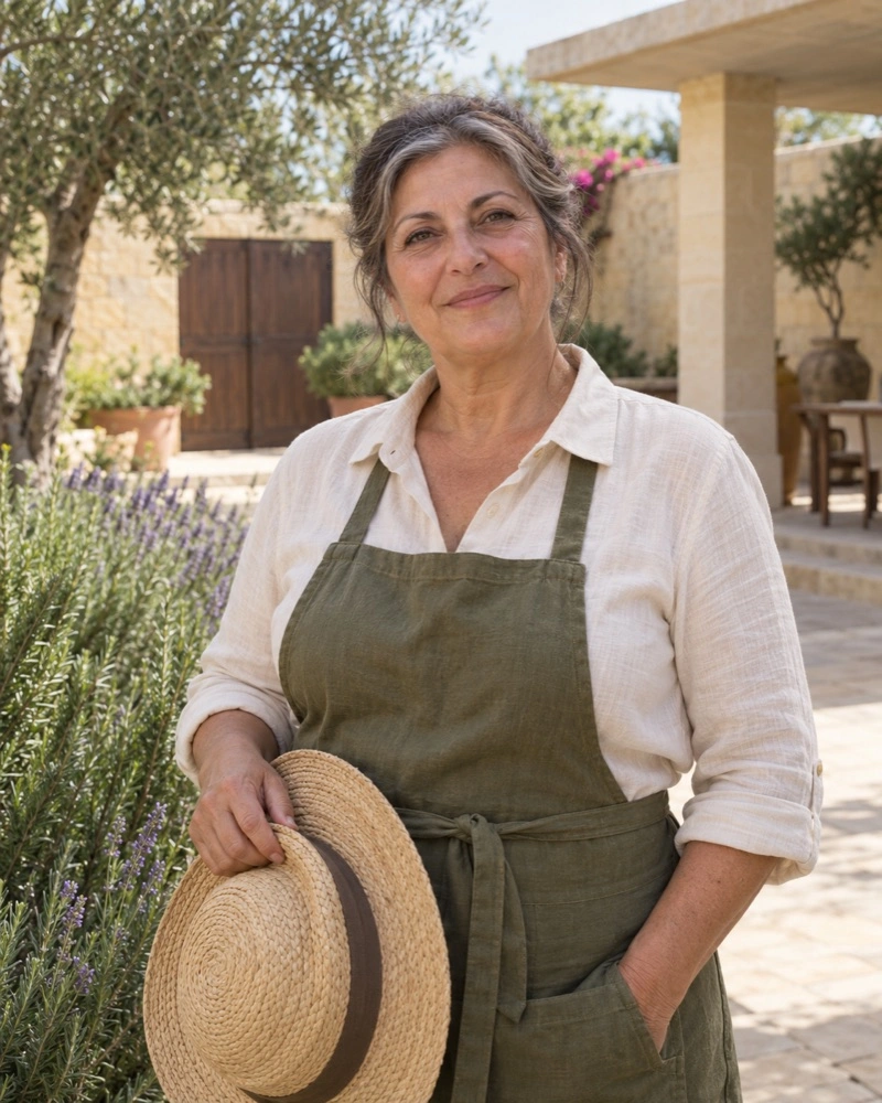 Portrait of fictional team member Rita Grech.